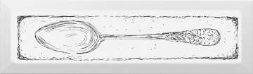 NT/B51/9001 Плитка Ложка черный 8,5*28,5 Kerama Marazzi