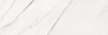 O-CCH-WTA052 Плитка Carrara Chic рельеф белый 29х89 Meissen