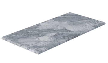 OCSCL Ступени Ступень Oceano Left Antislip 33х66 Serapool
