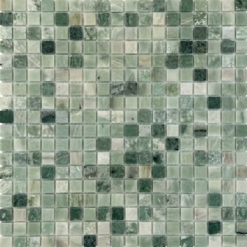 Orro Mosaic Мозаика Green Jade Tum 15x15x4 305x305 Orro Mosaic