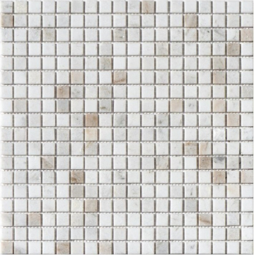 Orro Mosaic Мозаика Valentino Bianco Pol 15x15x4 305x305 Orro Mosaic