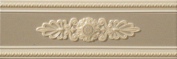 P17042 Плитка LIRICA TORTORA LISTELLO DECORATO 10x30 Vallelunga