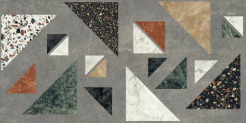 PF60006692 Керамогранит Blend Concrete Grey Combo Ret 60x120 ABK