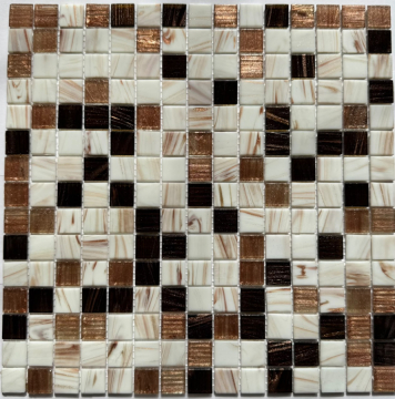 PIX 134 Мозаика Мозаика из стекла 20x20 316х316х4 Pixmosaic
