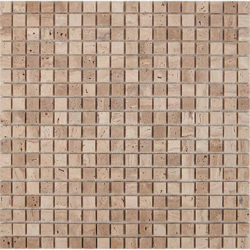 PIX259 Мозаика Travertine матовая 15х15 305х305х4 Pixmosaic