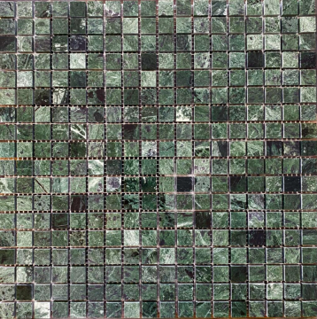 PIX308 Мозаика Spider Green полированная 15x15 305х305x4 Pixmosaic