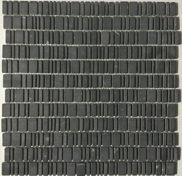PIX317 Мозаика King Black матовая 310х307х6 Pixmosaic