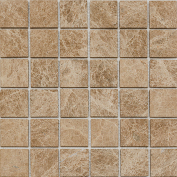 PIX350 Мозаика Light Imperador, Deep Brushed матовая 48х48 305х305х6 Pixmosaic
