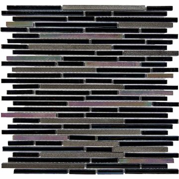 PIX734 Мозаика Мозаика из туфа и стекла 8x48/98/148 300х300x8 Pixmosaic