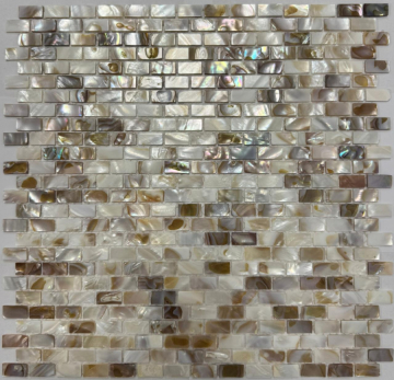 PIX771 Мозаика из натурального перламутра 10*20 290х300х2 Pixmosaic