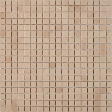 Pixmosaic PIX 226 Мозаика Crema Nova из мрамора полированная 15х15 300х300х4 Pixmosaic