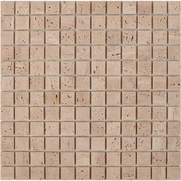 Pixmosaic PIX258 Мозаика Travertine матовая 23х23 305х305х4 Pixmosaic