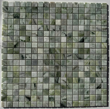 Pixmosaic PIX312 Мозаика Jet Green полированная 15x15 305х305х4 Pixmosaic