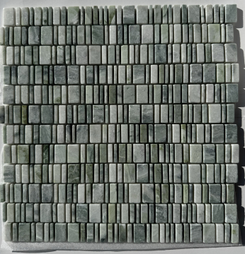 Pixmosaic PIX316 Мозаика Jet Green матовая 310х307х6 Pixmosaic