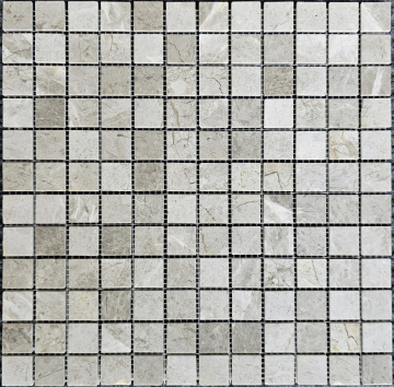 Pixmosaic PIX330 Мозаика Tundra Grey полированная 23х23 305х305х4 Pixmosaic