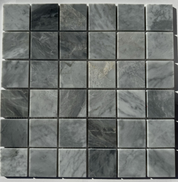 Pixmosaic PIX338 Мозаика Ice Grey полированная 48х48 305х305х6 Pixmosaic