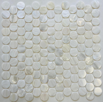 Pixmosaic PIX752 Мозаика Мозаика из натурального перламутра 25x25 285х295x2 Pixmosaic