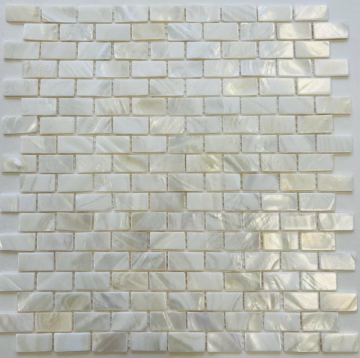 Pixmosaic PIX754 Мозаика Мозаика из натурального перламутра 15x30 285х295x2 Pixmosaic