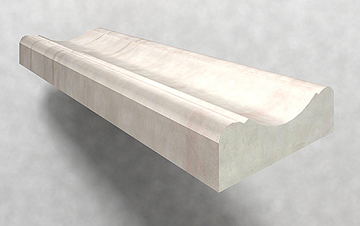 PJG-YXXT001-AEBS Керамогранит 01 Molding Diana White 120x10 Marmocer