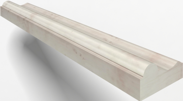 PJG-YXXT036-AEBS Керамогранит 36 Molding Diana White 120x5 Marmocer