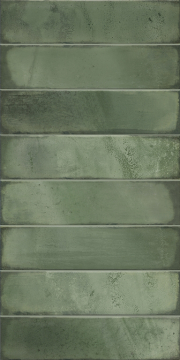 Плитка 00-00109498 Bricks Green 10.5мм 31,5x63 Azori