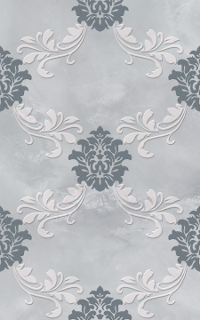 Плитка 04-01-1-09-03-06-1104-0 Мия декор серый 25х40 BELLEZA