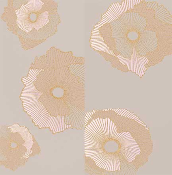 Плитка 06-01-1-36-03-13-2434-0 Панно Mono Golden flowers 60х60 Creto