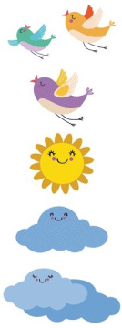 Плитка 06-01-1-52-05-01-3027-0 Панно Kids Sky 40х100 Нефрит Керамика