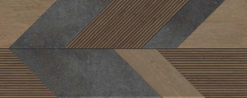 Плитка 100337356 Stone 3D Roble 59,6x150 Porcelanosa