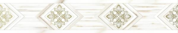 Плитка 10200000102 Calacatta Gold Бордюр 40x7,5 Global Tile