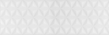 Плитка 12119R Диагональ белый структура обрезной 25x75 Kerama Marazzi
