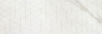 Плитка 1212 Decor Blanco Diamond 40х120 Porcelanite Dos