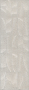 Плитка 12151R Безана серый светлый структура обрезной 25*75 Kerama Marazzi