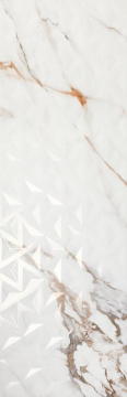 Плитка 1219 FIRENZE CALACATTA GOLD REL GEO RET 40x120 Porcelanite Dos