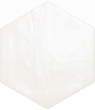 Плитка 130056 Spark Hex White Matte 15x17.3 DNA Tiles