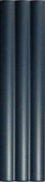 Плитка 130860 Match Curved Midnight Blue Matt 6.25x25 DNA Tiles