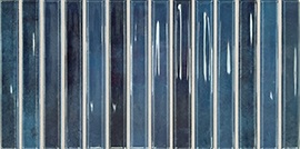 Плитка 133475 Flash Bars Cobalt 12,5x25 DNA Tiles