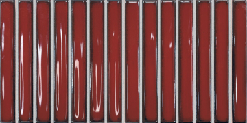 Плитка 133482 Osaka Bars Red 12,5x25 DNA Tiles