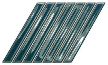 Плитка 135024 Spike Bars B Peacock Blue 15x25,9 WOW