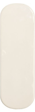 Плитка 136310 Calema Oval White Gloss 5,2х16 DNA Tiles