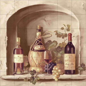 Плитка 15.1(509) Wine Bar 2 панно из 36-ти плиток 60x60 Factoria