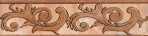Плитка 1502-0586 Бордюр Капри 6х25 Lasselsberger