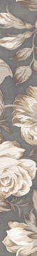 Плитка 1506-0100 Fiori Grigio Бордюр 2 9х60 Lasselsberger