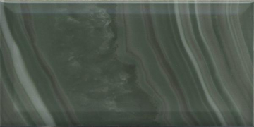 Плитка 19077 Сеттиньяно зеленый грань глянцевый 9,9x20 Kerama Marazzi