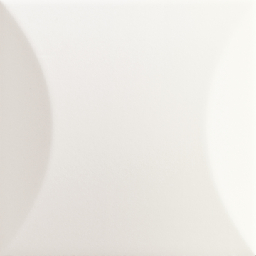 Плитка 192041 Up Cuscino White Matte 10х10 Ava Ceramica