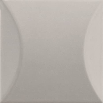 Плитка 192053 Up Cuscino Grey Glossy 10x10 Ava Ceramica