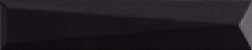 Плитка 192082 Up Lingotto Black Matte 25x5 Ava Ceramica