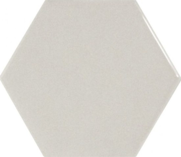 Плитка 21912 HEXAGON SCALE Wall Light Grey 10,7x12,4 EQUIPE