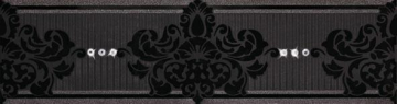 Плитка 23780 (MRV185) Frise Elite Nero 8x30 Piemme Valentino