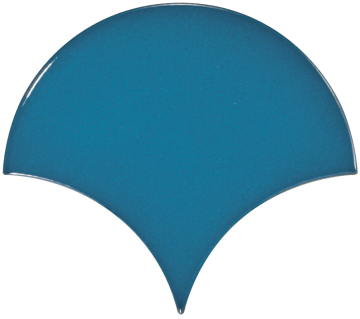 Плитка 23841 Scale Fan Electric Blue 10,6х12 EQUIPE